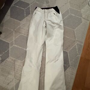 Spyder Off-White Ski Pants